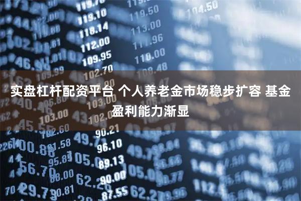 实盘杠杆配资平台 个人养老金市场稳步扩容 基金盈利能力渐显